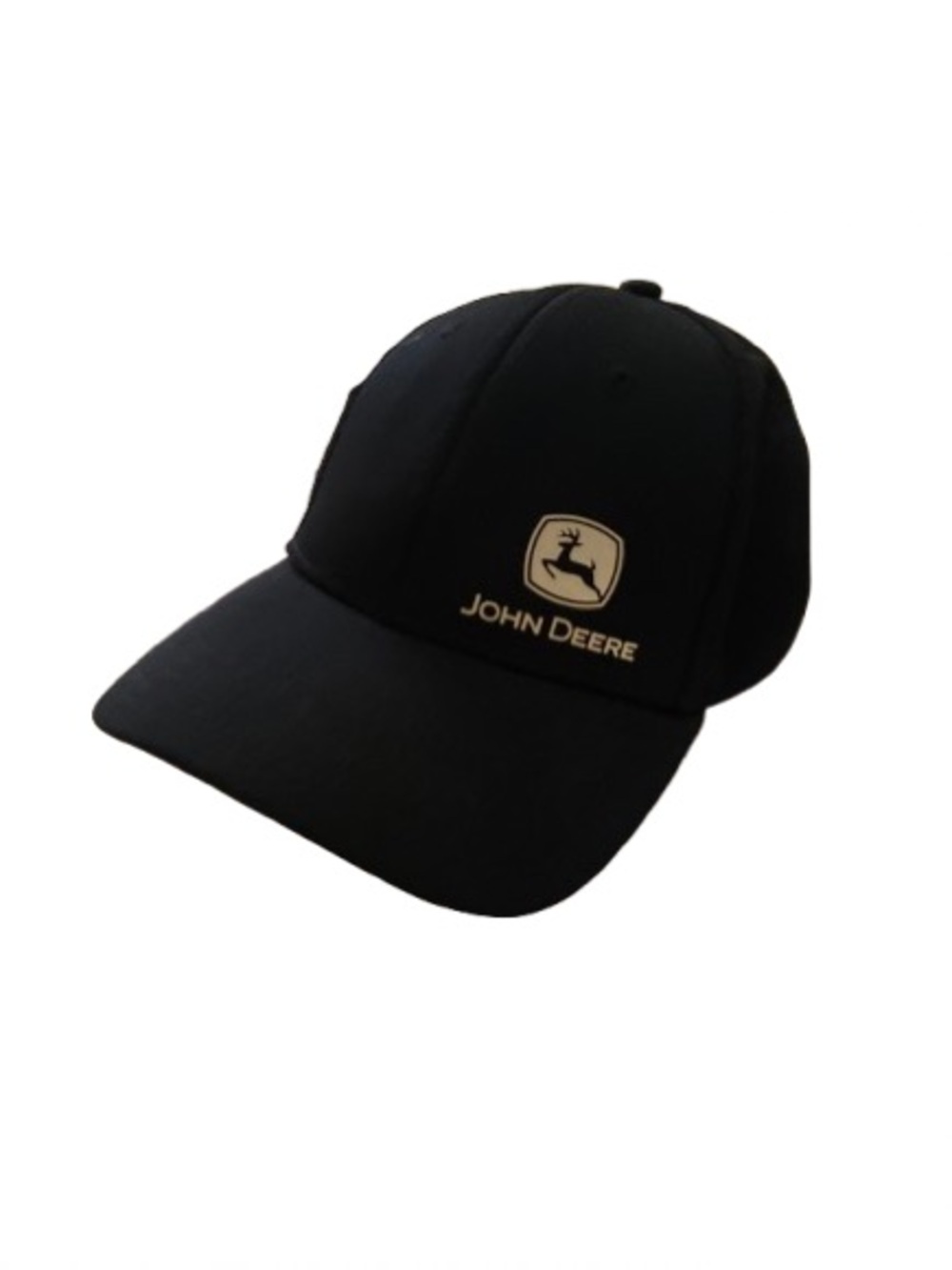 John Deere Black Cap with Gold Logo